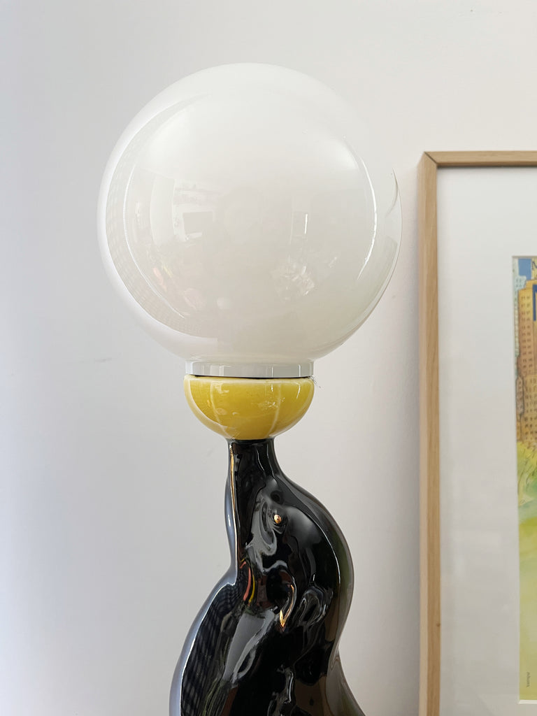 lampe otarie lampe photo seal lamp ceramic seal Lampe Otarie Sélection coeur Lampe vintage
