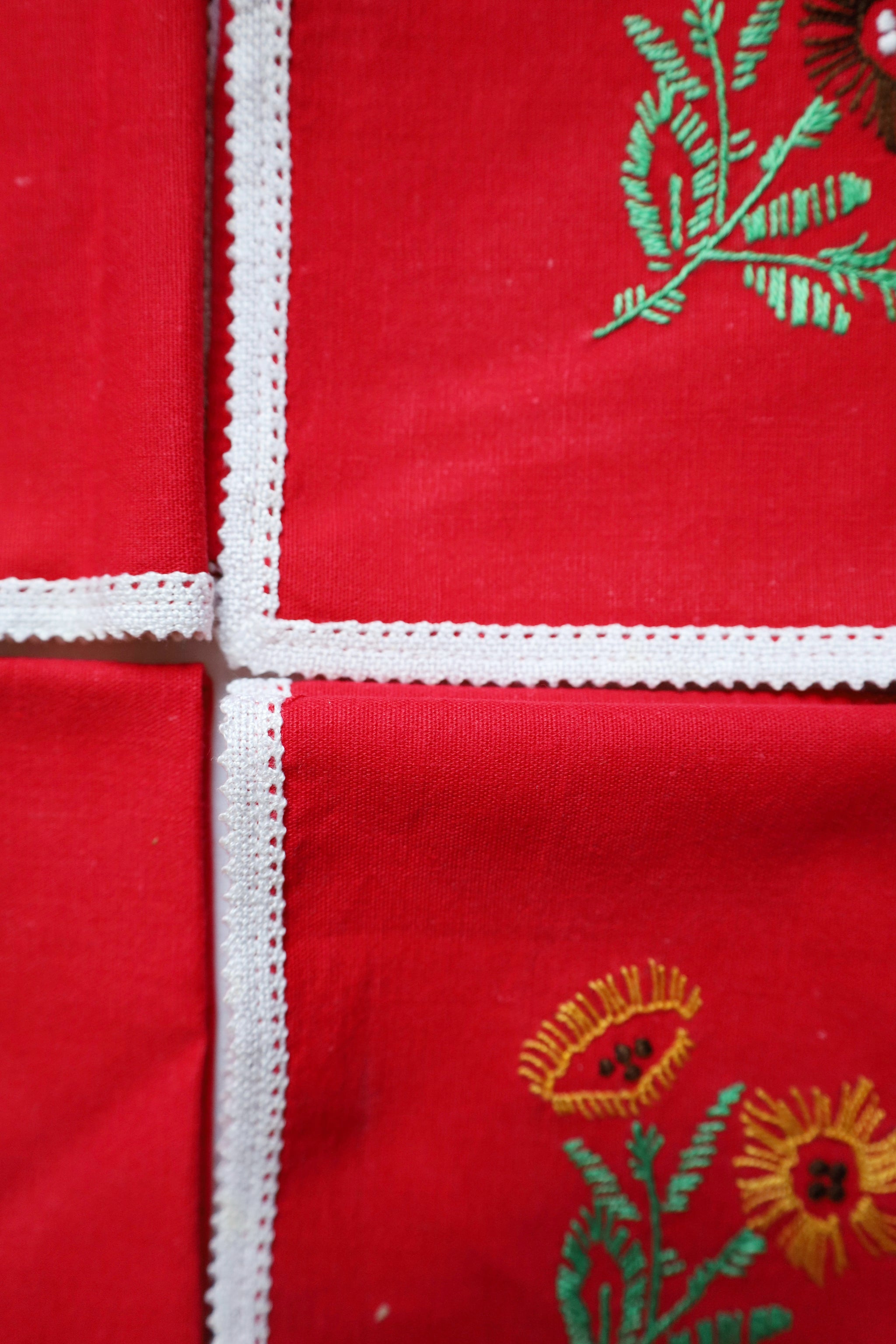 Serviette de Table Personnalisée Brodée en France